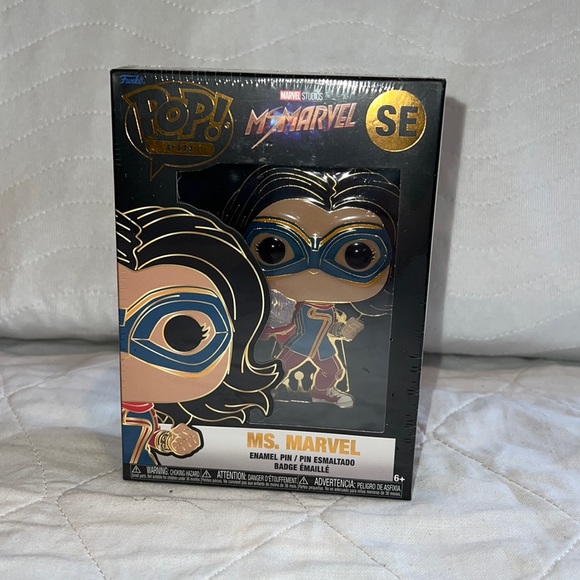 Ms Marvel POP Enamel Pin NWT - Picture 2 of 12